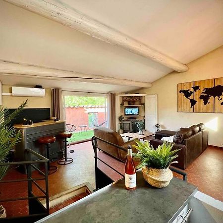 Charmant Appartement Bédoin Exterior foto
